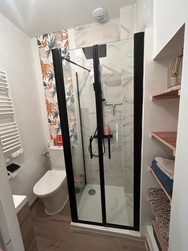 Zuhanyzó, Au 15 Bis - Studio Hyper Centre in Saint-Amand-Montrond