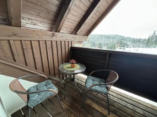 Balcony/terrace, Penzion Verde Rosa in Harrachov