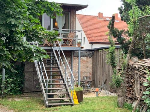 Dārzs, Apartment Zur Alten Bottcherei in Kroslin