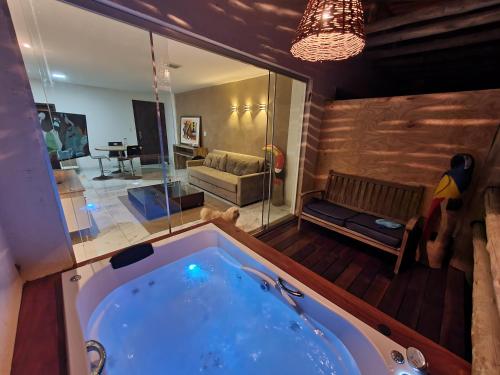 Pezsgőfürdő, Bangalô Villas do Pratagy (Bangalo Villas do Pratagy) in Pescaria