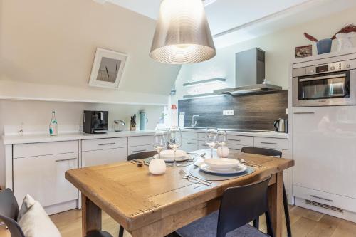 Kitchen, Kleines Nest 40 Wattkueken 41 in Klentertal