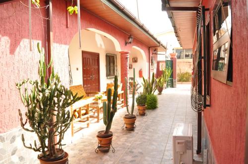balcon/terasă, Santa Monica Home Lodge in Akosombo