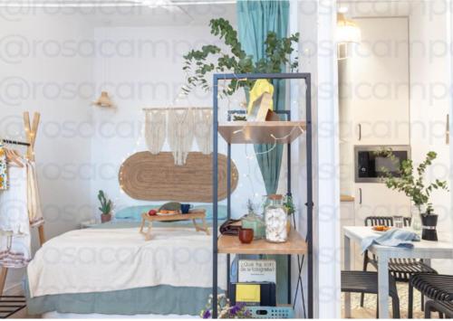 AL5 Seaside Bliss-stylish loft steps from Malvarrosa, Valencie (fotografie 2)