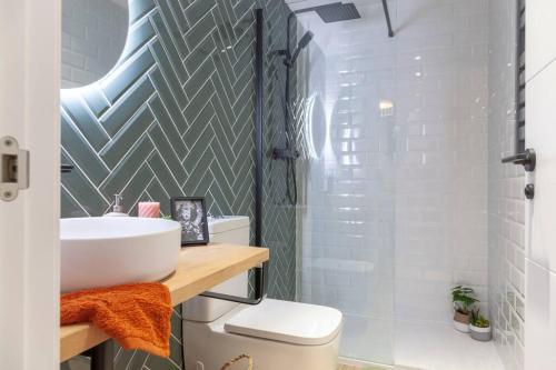 AL5 Seaside Bliss-stylish loft steps from Malvarrosa, Valencie (fotografie 6)