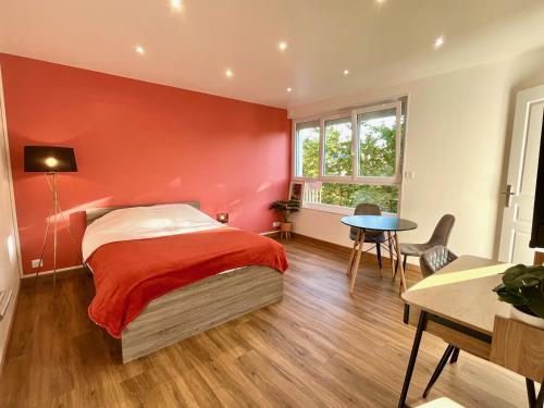 Charmant studio + parking privé, Caen (fotografie 9)