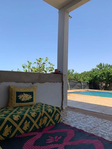 Villa avec piscine à louer aux environs de Birjdid 46km km de Casablanca route d'El Jadida