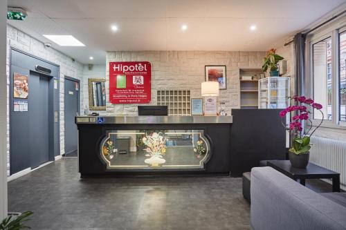 Lobby, Huni Hotel in 20th - Menilmontant