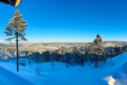 cozy cabin with panoramic views and sauna at Blefjell cozy cabin with panoramic views and sauna at Blefjell