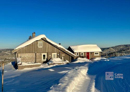 cozy cabin with panoramic views and sauna at Blefjell cozy cabin with panoramic views and sauna at Blefjell