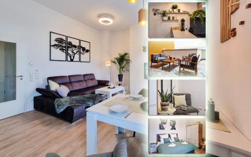 WiLUKA Penthouse mit großer Dachterasse -highspeed Wifi- 24Std Check-In -nachhaltig eingerichtet- Netflix in Limburg an der Lahn, Deutschland