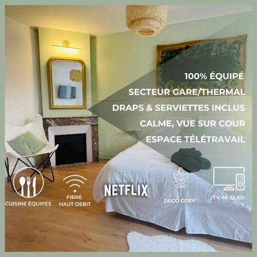 Nancy Thermal/Gare - Appartement élégant & cosy - Location saisonnière - Nancy