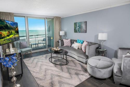 Myrtle Beach Getaway 3BR Condo with Panoramic Ocean Views