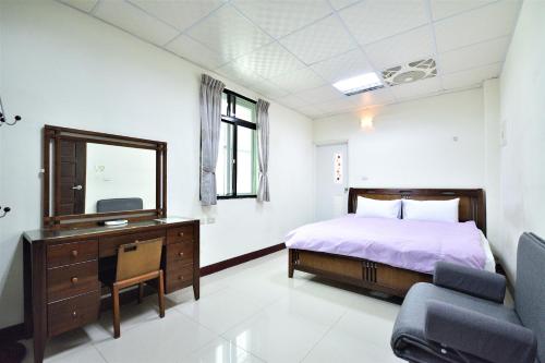 1 double bed