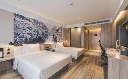 2 double beds