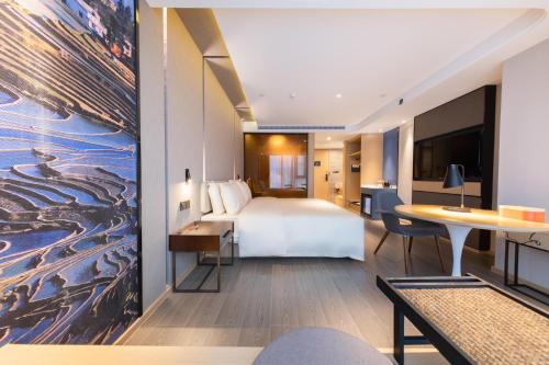 Jimu Double Room room in Atour Hotel Kunming High-Tech Wuyue Plaza