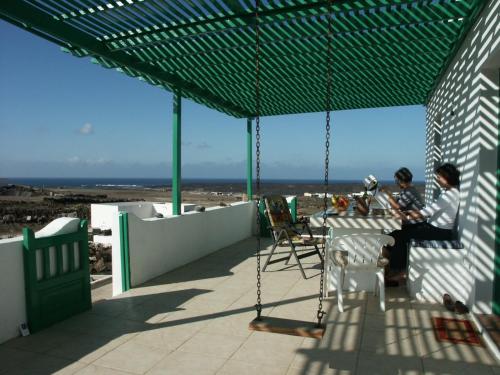beranda/teres, Casa Andres in La Hoya