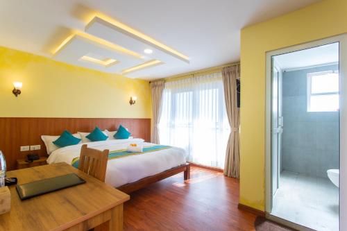 A szálláshely kívülről, Naikap Village Resort in Kalanki