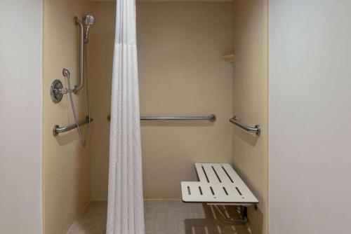 One-Bedroom Queen Suite with Roll-in Shower - Mobility Accessible/Non-Smoking