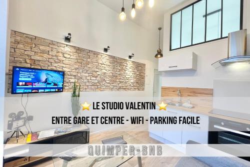 LE STUDIO VALENTIN - Wifi - Netflix - Gare - Location saisonnière - Quimper