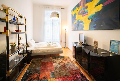 Stylish studio apartment in the heart of Budapest