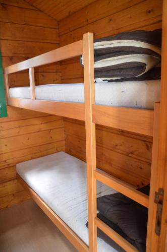 1 twin bed, 1 bunk bed, 1 sofa bed