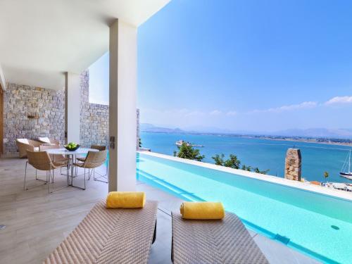 Palace Villa with Sea View and Private Pool