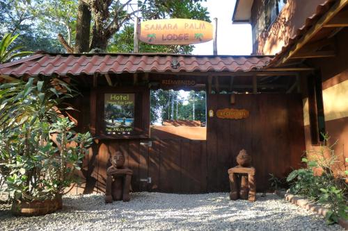 Exterior view, Samara Palm Lodge in Samara