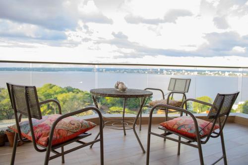 陽台/露台, IL Fiume - Exclusivo departamento Premium con Vista al Río (IL Fiume - Exclusivo departamento Premium con Vista al Rio) in 波薩達斯