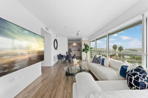 Amber Drift - Santa Monica 2BR Penthouse Ocean views, Los Angeles (fotografie 9)