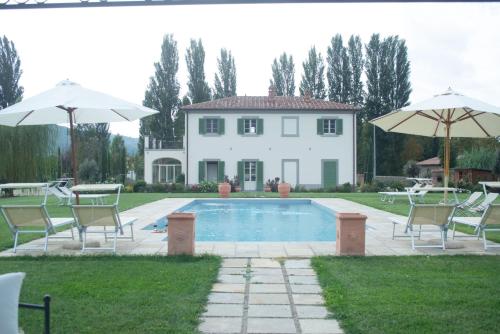 A szálláshely kívülről, Villa La Corte in Montalla