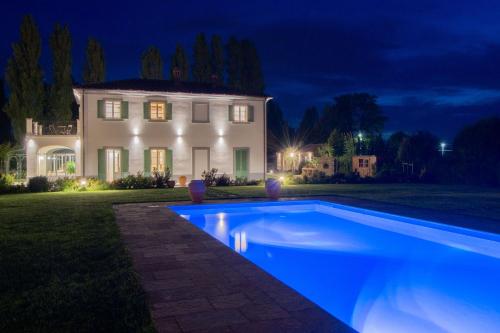 A szálláshely kívülről, Villa La Corte in Montalla