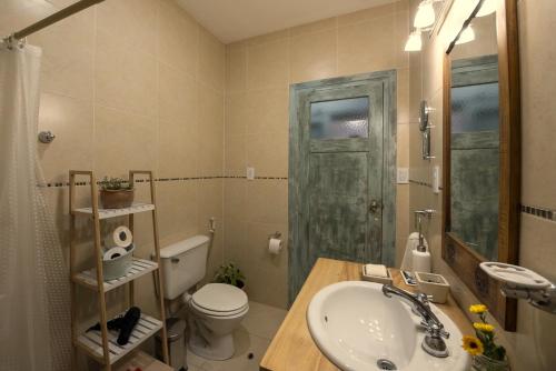 Bathroom, Boutique Vineyard and Wine Lodge in Coquimbito