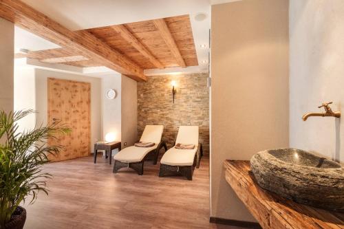 Gyógyfürdő, Pension Sonnegg in San Martino In Passiria