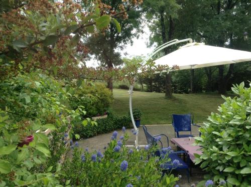 Garden, Domaine de Puycarpin in Belves-de-Castillon