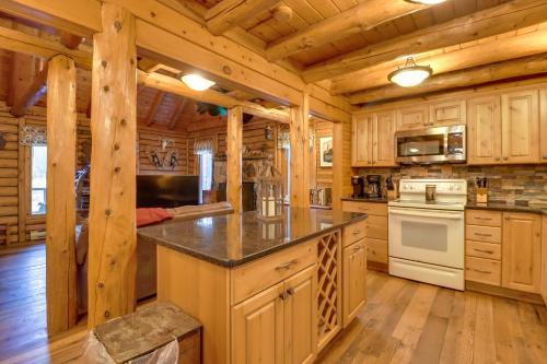 Secluded Cresco Log Cabin with Fire Pit! in Cresco, USA