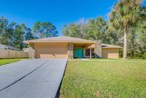 Dunnellon Home 3 Mi to Rainbow Springs State Park