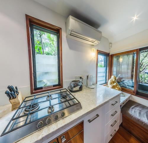 Kitchen, Shambhala @ Byron in Byron Bay