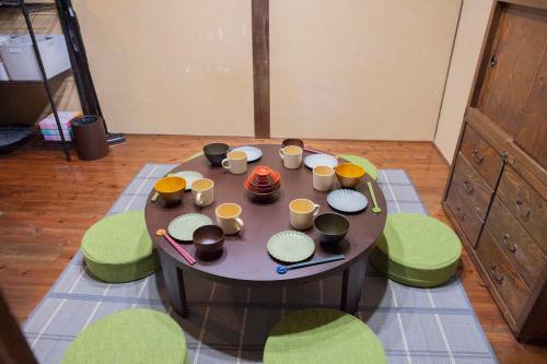 ローカルプライド朝潮橋忍者ハウスからくり忍者ハウスにステイ