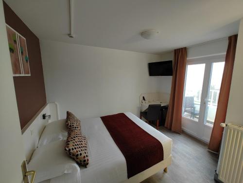 1 double bed