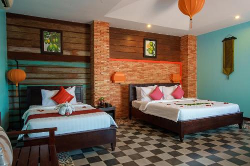 Room, deluxe, family