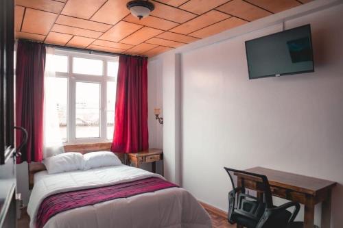 1 double bed