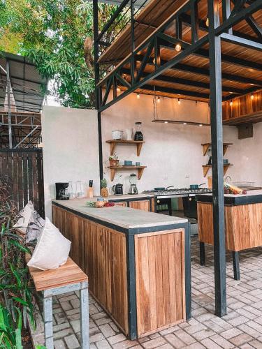 El Gato Rojas Surf Hostel in Санта Тереза