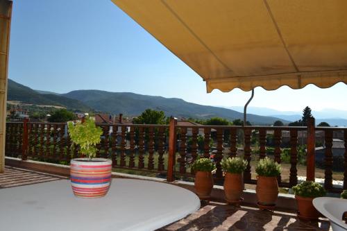 발코니/테라스, Pension Vergina in 베르기나