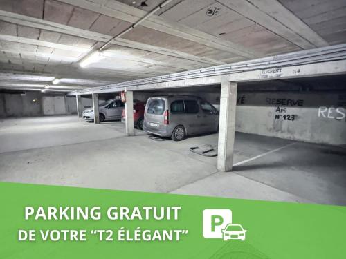 Moderne T2, bord de mer, Parking & Wifi gratuit Moderne T2, bord de mer, Parking & Wifi gratuit