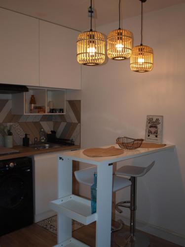 Kitchen, Studio le Mistral near Scarparo le Bluegreen