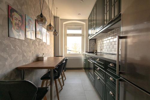 Ruhiges & luxuriöses Business Apartment im Zentrum, Chemnitz (Saská Kamenice) (fotografie 8)