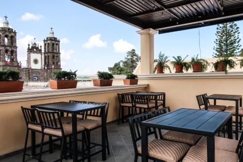 Balkons/terase, Hotel Paseo Santiago in Amealco