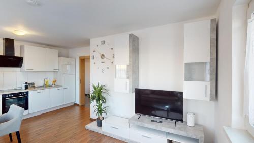 CROWN LIVING Design Apartment - gratis Parkplatz - WLan - Küche - Self Check-in