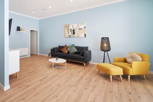 Design Apartment mit kostenfreiem Garagen Parkplatz im Zentrum in Bingen am Rhein