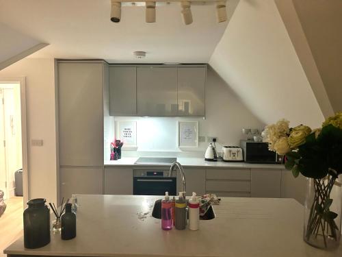 The Penthouse Double Bedroom Free Parking - Accommodation - Epsom